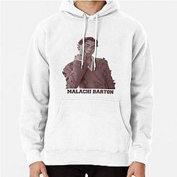 Malachi Barton Soft Modern Editorial Art Pullover Hoodie