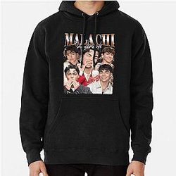 Malachi Barton Y2K Pop Star Fan Art Pullover Hoodie