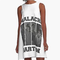 Malachi Barton Portrait A-Line Dress