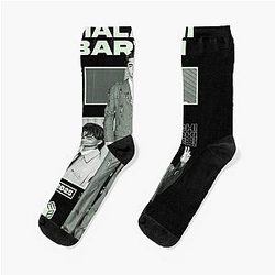 Malachi Barton 2025 Aesthetic Cool Retro TV Actor Fan Art Socks