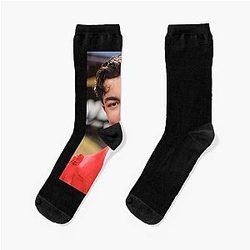 Malachi Barton Charming Portrait Design Socks