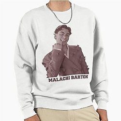 Malachi Barton Soft Portrait Modern Editorial Fan Aesthetic Art Pullover Sweatshirt