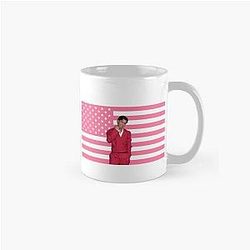 Malachi Barton Pink Flag Pop Art Bold Modern Aesthetic Design Classic Mug