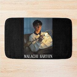 Malachi Barton Aesthetic Portrait Retro Poster Bath Mat
