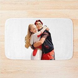 Malachi Barton & Freya Skye Merch: sticker pack, spiral note books, posters, hardcover journals, mugs, tote bags etc - Pinterest Aesthetic Malachi Barton Merch Fan Art Bath Mat