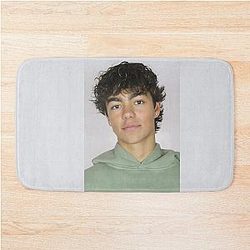 Malachi Barton Soft Aesthetic Portrait Youthful Editorial Style Bath Mat