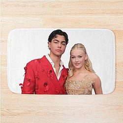 Malachi Barton and Freya Skye Merch: Stickers, Notebooks, Posters, Journals, Mugs, Tote Bags - Pinterest - Aesthetic Merch Fan Art Bath Mat