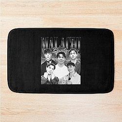 Malachi Barton 90s Vintage Bootleg  - Retro TV Actor Fan Art Bath Mat