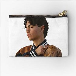 Malachi Barton Merch: sticker pack, posters, hard cover journals, mugs, tote bags etc - Pinterest - Aesthetic Malachi Barton Fan Art Zipper Pouch