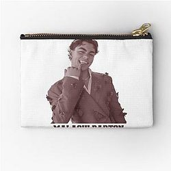 Malachi Barton Soft Portrait Modern Editorial Fan Aesthetic Zipper Pouch