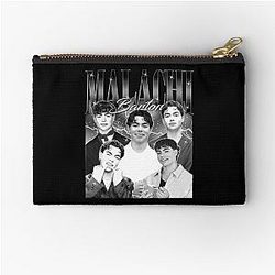 Malachi Barton 90s Vintage Bootleg Retro TV Actor Fan Art Zipper Pouch