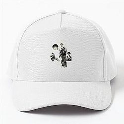 Malachi Barton Aesthetic Edit Retro Monochrome Fan Art Collage Baseball Cap