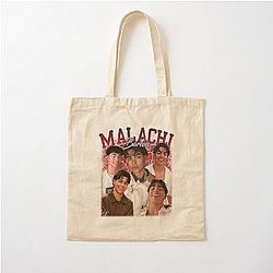Malachi Barton Retro Portrait – Teen Icon Aesthetic Art Tote Bag