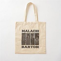 Malachi Barton Retro Portrait Modern Fan Collage Aesthetic Art Cotton Tote Bag