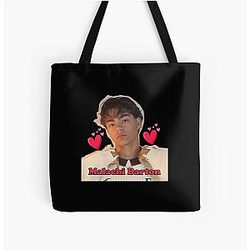 Malachi Barton Soft Aesthetic Edit Cute Heart Cozy Portrait Design All Over Print Tote Bag