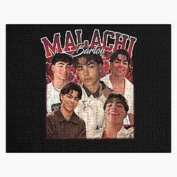 Malachi Barton Retro Portrait - Teen Icon Aesthetic Art Puzzle