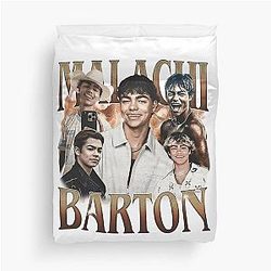Malachi Barton Aesthetic Fan Art Duvet Cover