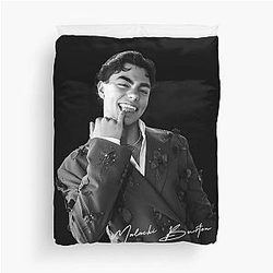Malachi Barton Portrait Vintage Teen Idol Duvet Cover