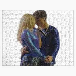 Malachi Barton and Freya Skye Merch: sticker pack, spiral notebooks, posters, hardcover journals, mugs, tote bags, etc. - Aesthetic Malachi Barton Merch Fan Art Jigsaw Puzzle