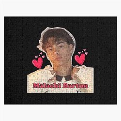 Malachi Barton Aesthetic Edit Cute Cozy Portrait Design Jigsaw Puzzle