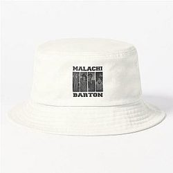 Malachi Barton Retro Modern Fan Collage Art Bucket Hat