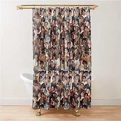 Malachi Barton Aesthetic Shower Curtain Fan Art