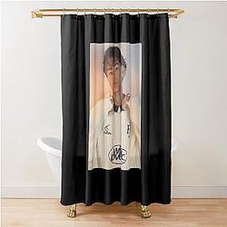 Malachi Barton Soft Aesthetic Portrait Shower Curtain