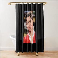 Malachi Barton Charming Aesthetic Portrait Design Shower Curtain
