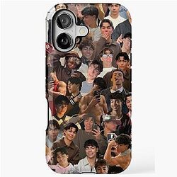 Malachi Barton Aesthetic Collage Fan Art iPhone Tough Case