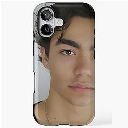 Malachi Barton Minimalist Portrait Aesthetic Fan Art iPhone Case