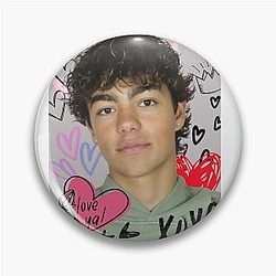 Malachi Barton Fan Art Text Design Pin