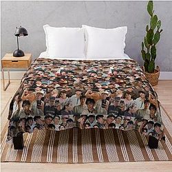 Malachi Barton Aesthetic Fan Art Throw Blanket