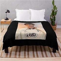 Malachi Barton Aesthetic Portrait Throw Blanket