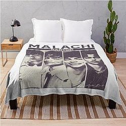 Malachi Barton Tour Music Vintage Throw Blanket
