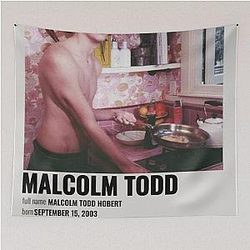 Poster Malcolm Todd Minimalist tapestry
