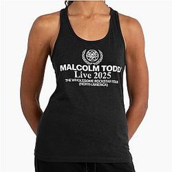 Malcolm Todd Merch Racerback Tank