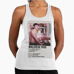 Malcolm Minimalist Racerback Tank Top
