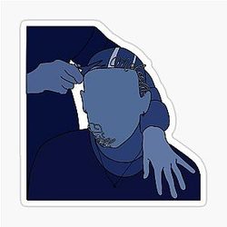 Malcolm Todd Chest Pain Sticker
