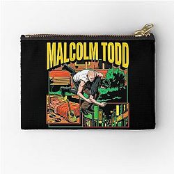 Malcolm Todd 2025 Comic Vintage Style Zipper Pouch