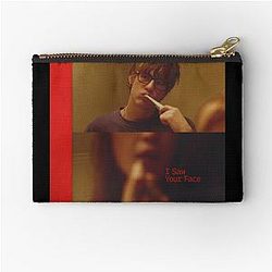 Malcolm Todd I Saw Your Face Zipper Pouch