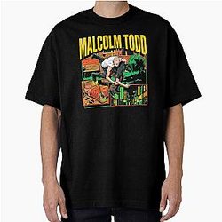 Malcolm Todd 2025 Vintage Style Oversized T-Shirt