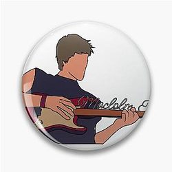 Malcolm Todd Playing Guitar Pin