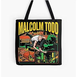 Malcolm Todd 2025 Comic Vintage Style Tote Bag