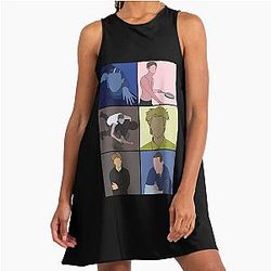 Malcolm Todd A-Line Dress