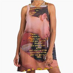 Malcolm Todd Sweet Boy A Line Dress