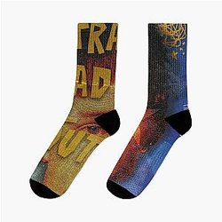 Malcolm Todd Blue Socks