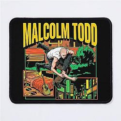 Malcolm Todd 2025 Comic Vintage Style Mouse Pad