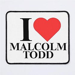 I Love Malcolm Mouse Pad
