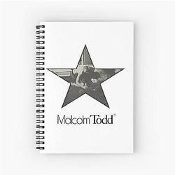 The Malcolm Todd Band Spiral Notebook