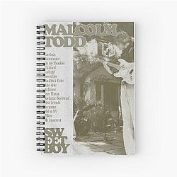 Malcolm Todd SweetBoy Spiral Notebook